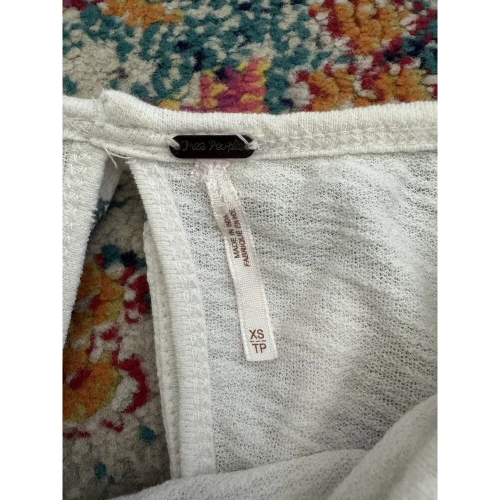Free People To The‎ Left Off The Shoulder Top Floral Embroidery XS